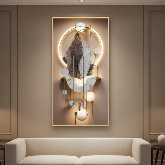 Tableau Plumes d’Aurore