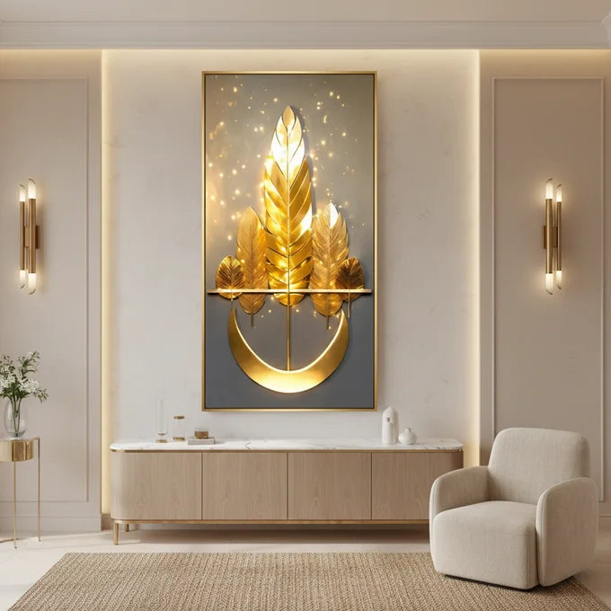 Tableau Lune de Plumes