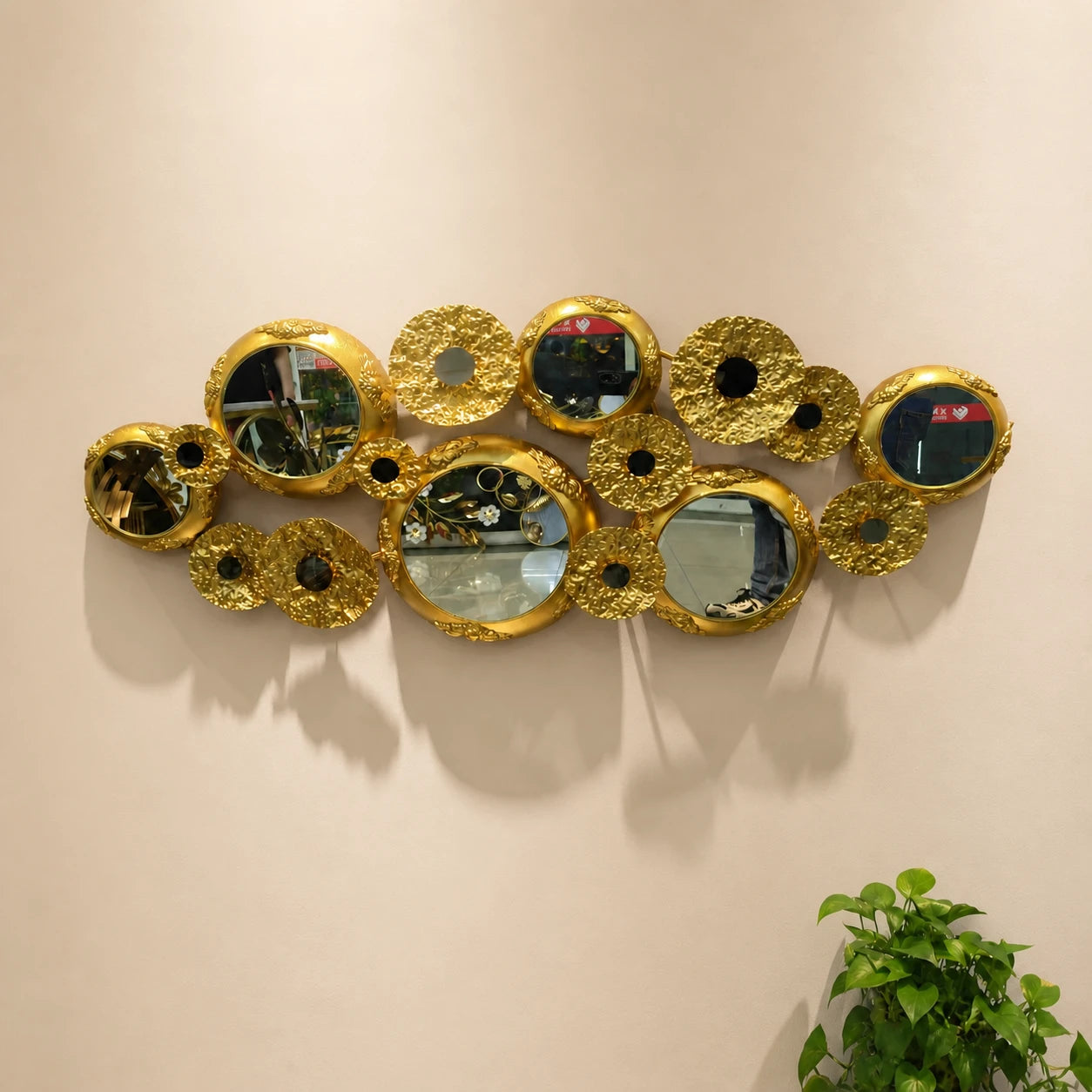 Miroirs Bulles Dorées