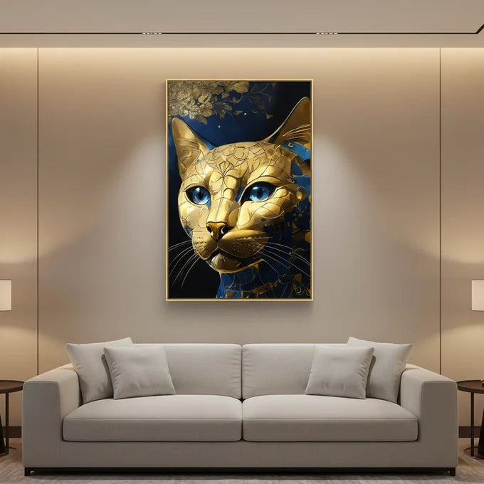 Tableau Regard Saphir
