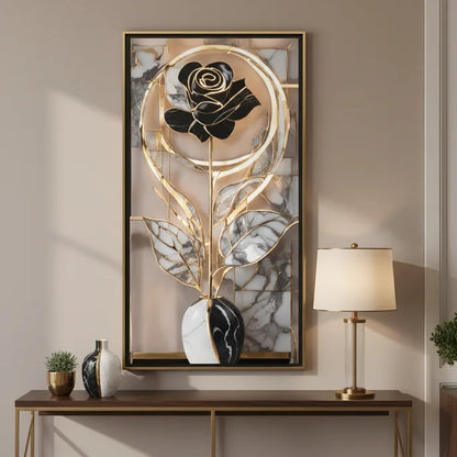 Tableau Rose Noire