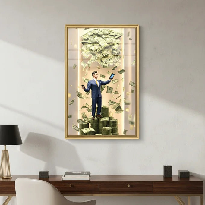 Tableau LED Ambition Dorée