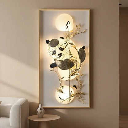 Tableau Panda Céleste