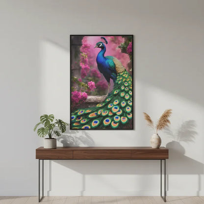 Tableau Paon Impérial