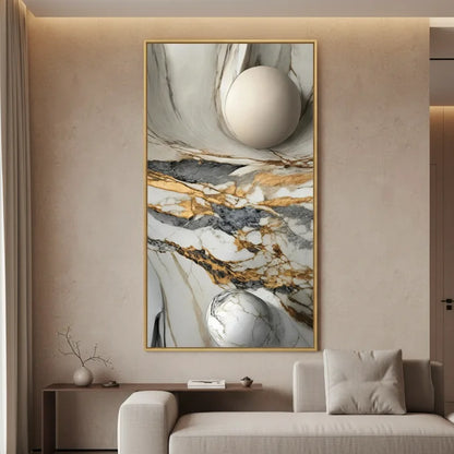 Tableau Sphère de Marbre