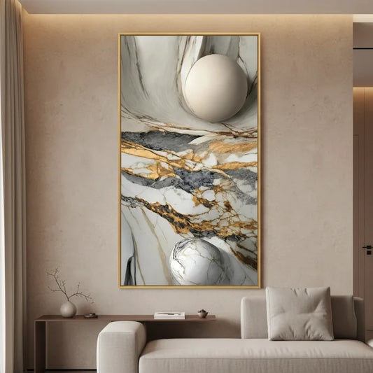 Tableau Sphère de Marbre