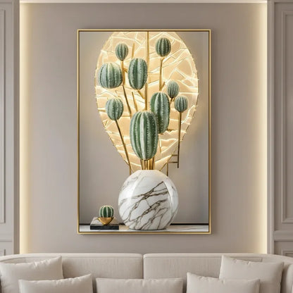 Tableau Oasis Dorée