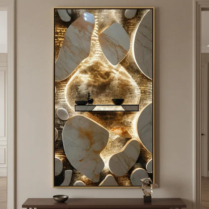 Tableau Galets de Lumière