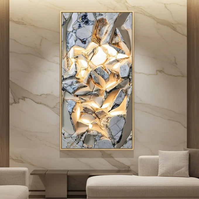 Tableau Éclats de Marbre