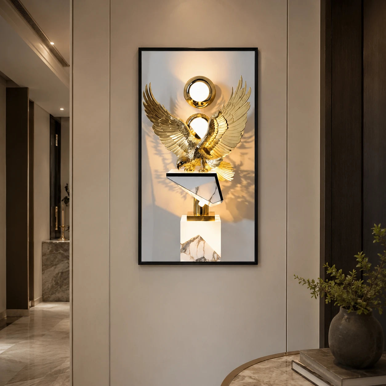 Tableau Aigle Impérial LED