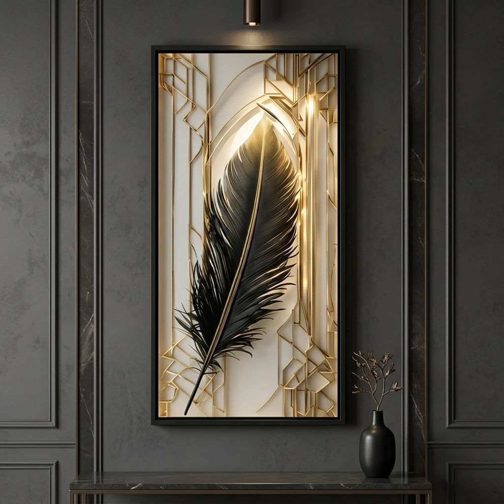 Tableau Plume Royale