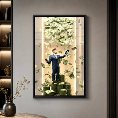 Tableau LED Ambition Dorée