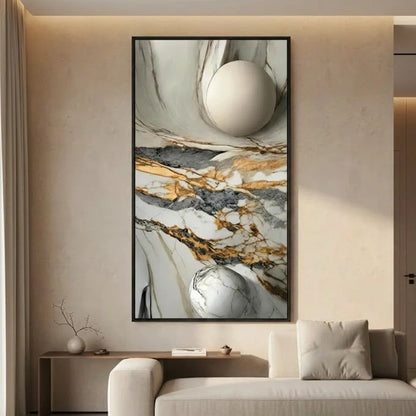 Tableau Sphère de Marbre