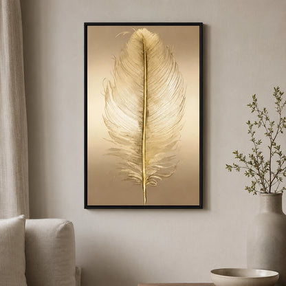 Tableau Plume Dorée