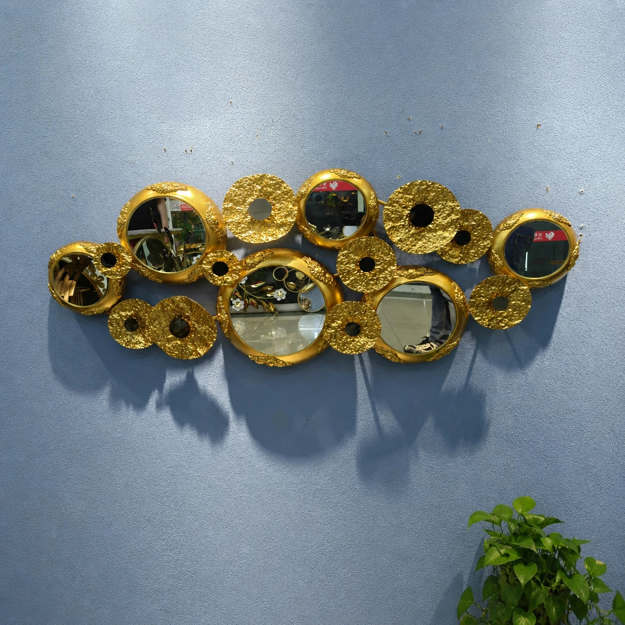 Miroirs Bulles Dorées