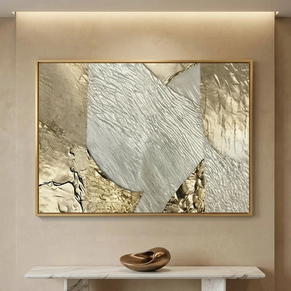Tableau Relief Doré