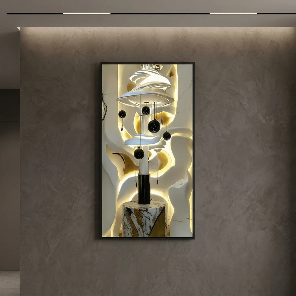 Tableau Lueur Sculptée