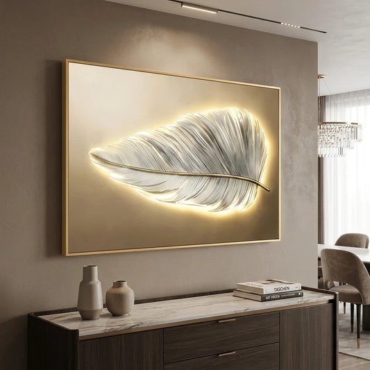 Tableau Plume Halo