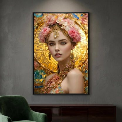 Tableau Rose Impériale