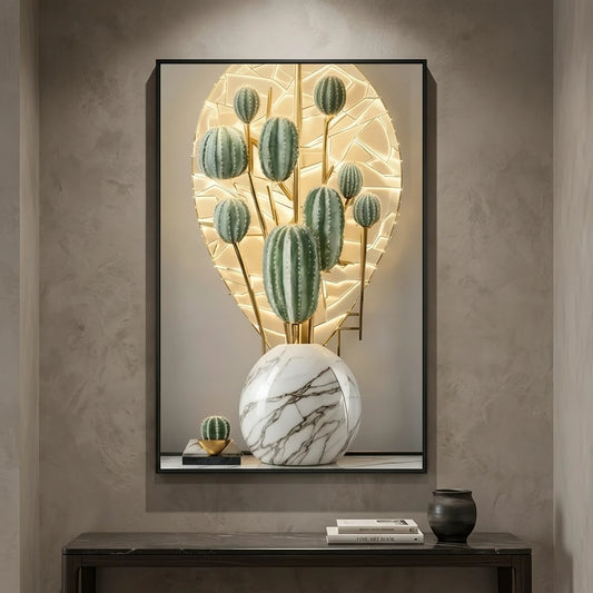 Tableau Oasis Dorée
