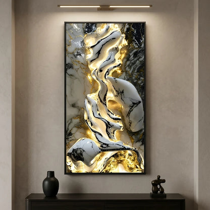 Tableau Marbre Élixir d’Or