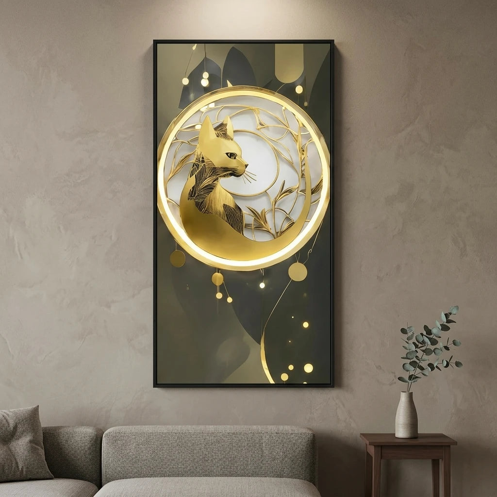 Tableau Aura Féline