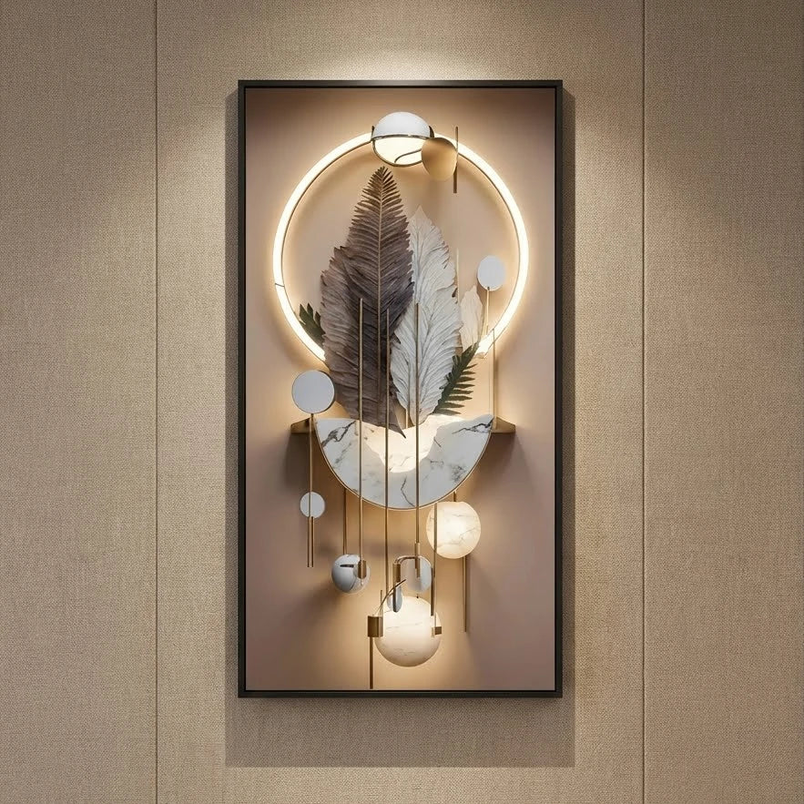 Tableau Plumes d’Aurore