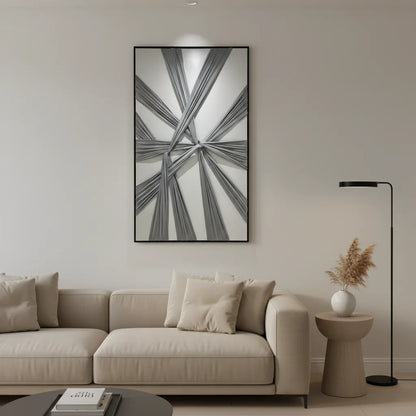 Tableau Ruban Gris