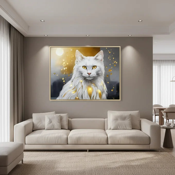 Tableau Aura Féline