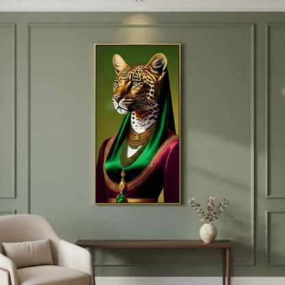 Tableau Féline Royale