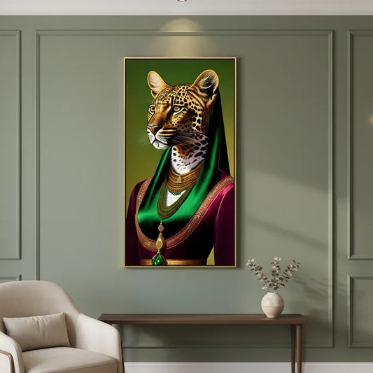Tableau Féline Royale
